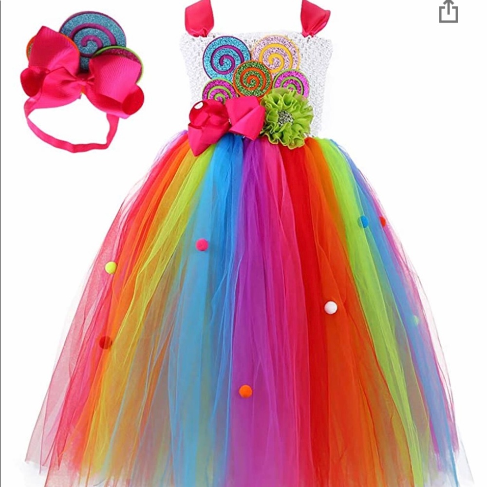 Girls Candy tutu dress
